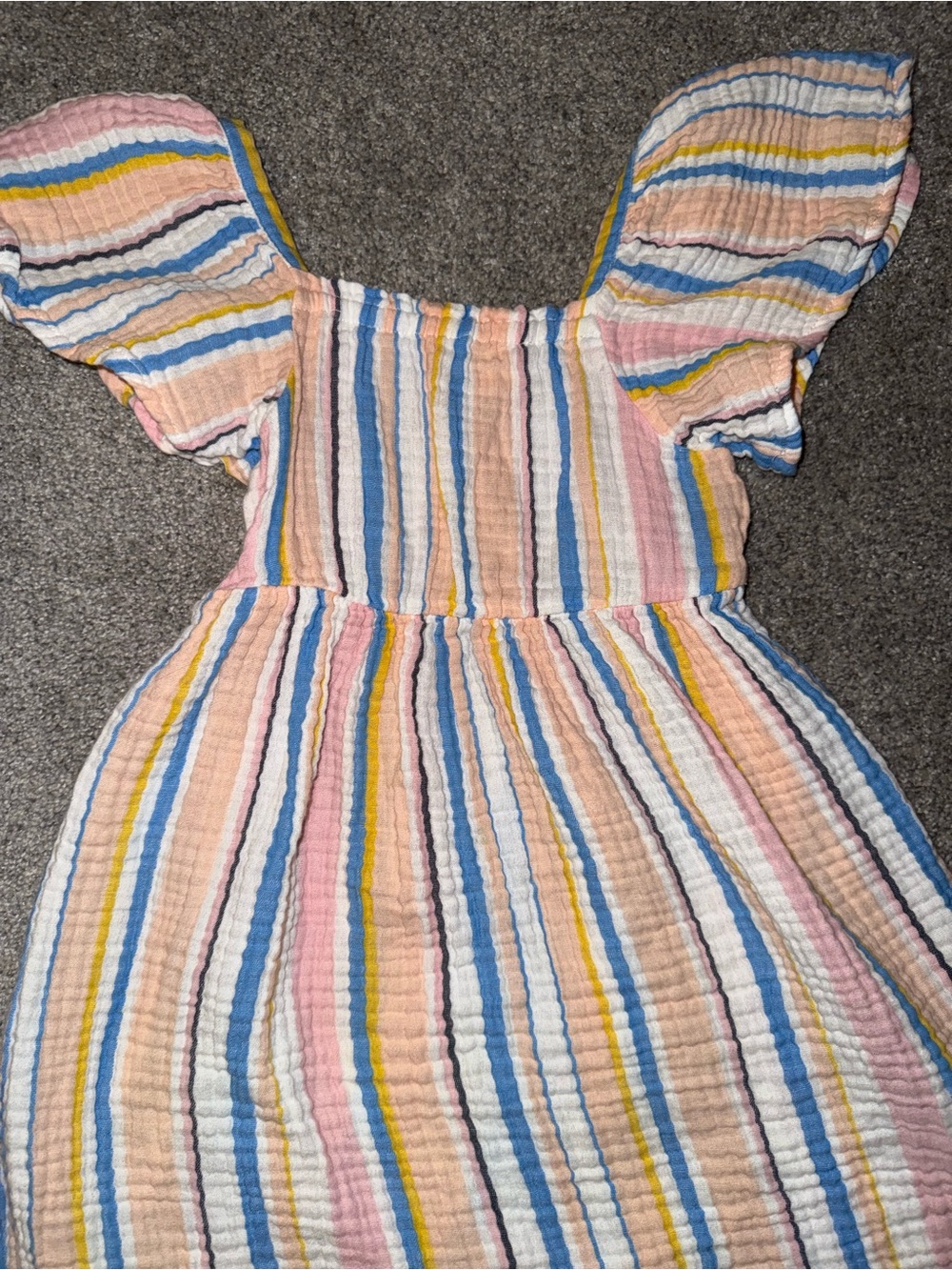 Roxy Girl - striped gauze summer dress